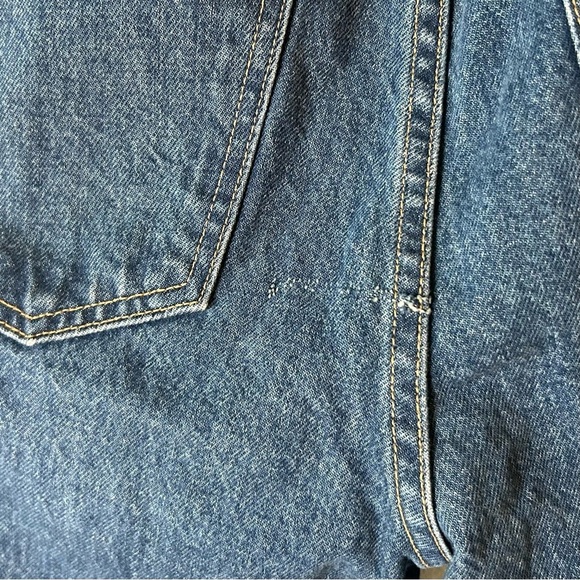 Women’s Jeans Size 28 Current/Elliott Blue High Rise Ankle Crop Two-Toned Rugged - Picture 5 of 15